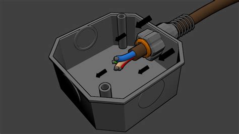 do ipop out the tap in a plastic electrical box|knock out electrical box removal.